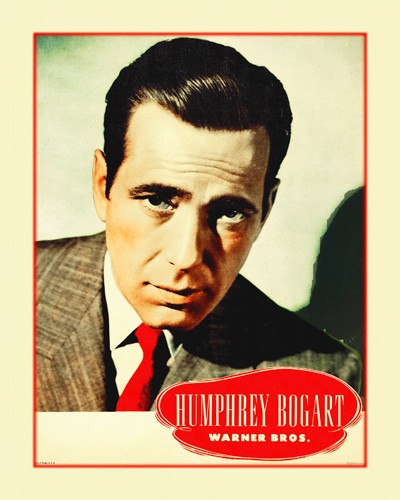 Hollywood Photo Archive, Bogart (Schauspieler, Mann, Persönlichkeiten, Humphrey, Film, Fotografie, Wohnzimmer, Kino, Grafik, Wunschgröße, schwarz/weiß)