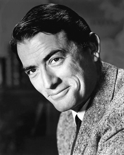 Hollywood Photo Archive, Gregory Peck (Schauspieler, Mann, Portait, sympathisch, Film, Persönlichkeiten, Fotografie, Wohnzimmer, Kino, Grafik, Wunschgröße, schwarz/weiß)