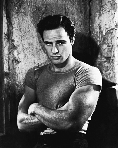 Hollywood Photo Archive, Marlon Brando in A Streetcar Named Desir (Endstation Sehnsucht, Marlon Brando, Schauspieler, Nostalgie, Portrait, Filmklassiker, Filmszene, Persönlichkeiten, Fotografie,  Wohnzimmer, Kino, Wunschgröße, schwarz/weiß)