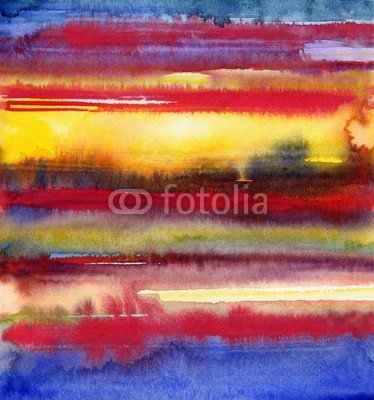 bittedankeschön, aquarell abstrakt muster streifen (wasserfarben, abstrakt, muster, streife, zeichnen, beige, rot, ultramarin, bemalt, hobby, erholung, wasserfarben, pinselstrich, gouache, malerei, hintergrund, weich, geschichte, papier, malen, ocker, blatt, bun)