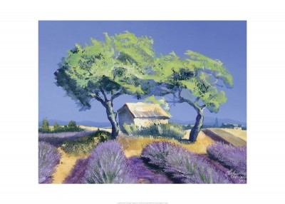 Chekirov Talantbek, Bei Orange (Landschaft,Blumen,Baum,Feld,Haus,Flur,Soziale Einrichtungen,Treppenhaus,bunt)