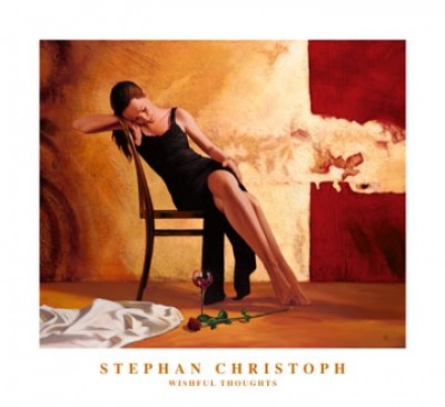 Stephan Christoph, Wishful thoughts (Frau, Rose, Enttäuschung, Erotik, lasziv, Blume, Figurativ, Modern, People & Eros, Fotorealismus, Wohnzimmer)