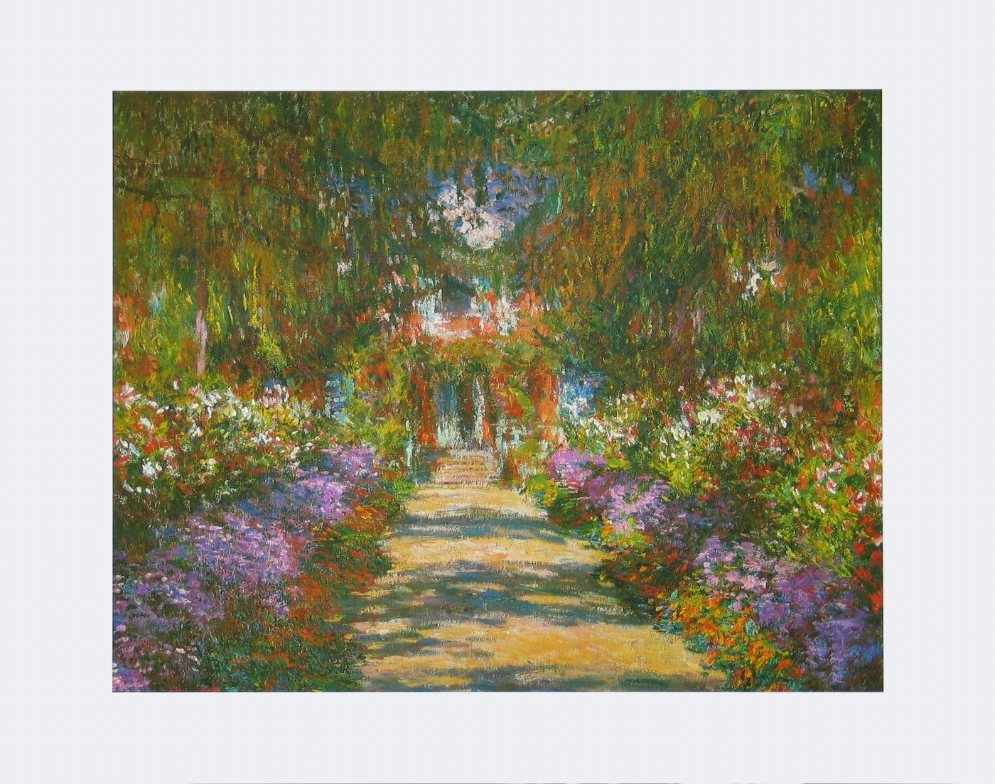 Claude Monet Weg In Monets Garten In Giverny 1902