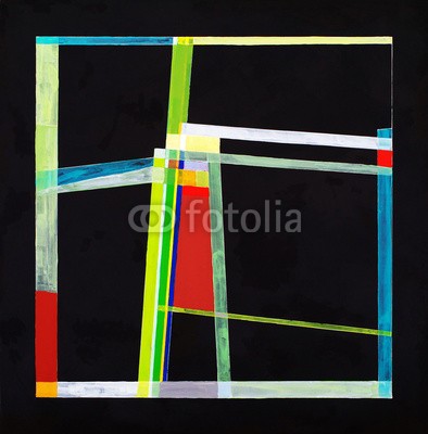 clivewa, a geomrtric abstract painting (kunst, eckige, malerei, tapete, geometrie, hell, altersgenosse, folgerichtig, design, schwarz, abstrakt, dunkel, modern, logik, kreativ, geometrisch, linear, artwork, modernismo, dekorativ, retro, linie, textur, web, entwerfen, abstraktion, formalitä)