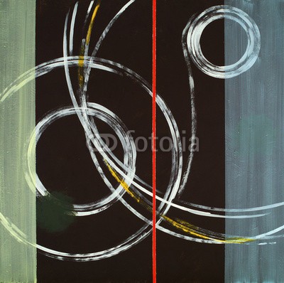 clivewa, an abstract painting (abstrakt, malerei, minimalist, kunst, hintergrund, artwork, ring, ring, kreis, arc, kreisförmig, tapete, geometrisch, altersgenosse, malen, modern, kreativ, linear, dekorativ, retro, entwerfen, deckung, kunstvoll, bücher, abstraktion, schwer, bemal)