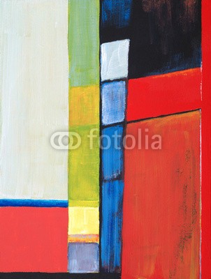 clivewa, an abstract painting (malerei, öl, modernismo, bürste, original, kunst, bücher, außergewöhnlich, tapete, blöcke, acryl, aufgeteilt, rot, geometrie, gelb, altersgenosse, grafik, pastell, box, abstrakt, modern, kreativ, farbenskala, geometrisch, linear, artwork, dekorati)