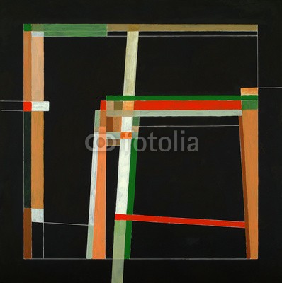 clivewa, an abstract painting (malerei, abstrakt, abstraktion, eckige, kunst, kunstvoll, artwork, arty, hintergrund, schwarz, bücher, hell, bürste, bunt, altersgenosse, deckung, kreativ, dunkel, dekorativ, entwerfen, design, formal, formalität, geometrisch, geometrie, grün, abbil)
