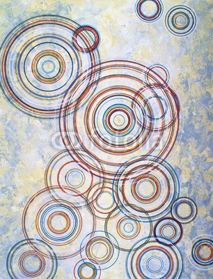 clivewa, an abstract painting (folgerichtig, logik, mittig, tapete, formular, bunt, rot, geometrie, hell, altersgenosse, kreis, design, abstrakt, modern, kreativ, geometrisch, kreisförmig, linear, artwork, runde, dekorativ, retro, linie, kulisse, eckige, web, entwerfen, abstraktio)
