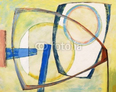 clivewa, an abstract painting (artwork, original, außergewöhnlich, tapete, grün, geometrie, gelb, hell, kurve, altersgenosse, kreis, grafik, malerei, arc, element, zeichnung, geformt, abstrakt, modern, kreativ, abbildung, geometrisch, dekorativ, retro, linie, textur, web, entwerfe)