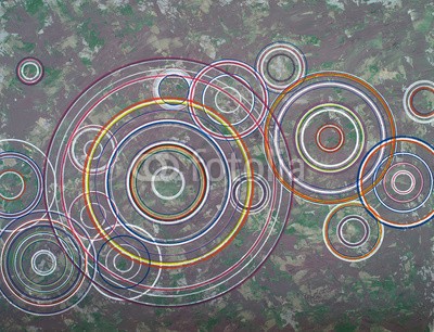 clivewa, an abstract painting (abstrakt, abstraktion, arc, kunst, kunstvoll, artwork, hintergrund, bücher, bucheinband, blase, kreis, kreisförmig, altersgenosse, deckung, kreativ, dunkel, dekorativ, entwerfen, design, formular, formal, geometrisch, geometrie, grunge, abbild, tint)