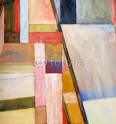 clivewa, an abstract painting (malerei, abstrakt, abstraktion, modern, design, artwork, entwerfen, kunst, geometrisch, studio, grafik, original, hintergrund, tapete, abstreifen, geometrie, gelb, altersgenosse, geschichtet, kreativ, farbenskala, linear, modernismo, dekorativ, retro, lin)