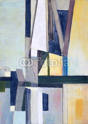 clivewa, an abstract painting (kreuz, malerei, abstrakt, abstraktion, modern, artwork, high key, tapete, blöcke, aufgeteilt, pfahl, grün, gelb, altersgenosse, licht, folgerichtig, design, künstler, hobeln, logik, kreativ, geometrisch, linear, dekorativ, herrschaft, retro, lini)