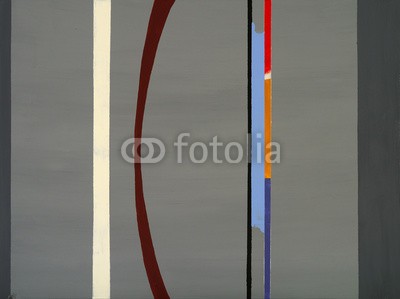 clivewa, an abstract painting (malerei, geometrisch, grau, kreativ, abstrakt, abstraktion, arc, kunst, kunstvoll, artwork, hintergrund, bücher, verfärbt, bunt, bunt, altersgenosse, deckung, kurve, dekorativ, entwerfen, abbild, linear, linie, modern, mustern, retro, streife, vertika)