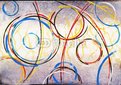 clivewa, An Abstract Painting - Ringer #3 (malerei, abstrakt, abstraktion, modern, kunst, kreisförmig, hintergrund, tapete, geometrie, arc, hell, altersgenosse, kreis, ring, design, kreativ, geometrisch, linear, artwork, runde, modernismo, dekorativ, retro, linie, textur, web, entwerfen, deckun)