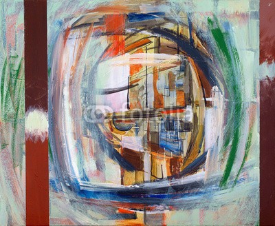 clivewa, An abstract painting (artwork, außergewöhnlich, gedanken, tapete, formular, grün, abstreifen, bunt, anblick, altersgenosse, imaginär, design, malen, gestreift, abstrakt, modern, kreativ, geometrisch, lila, dekorativ, retro, linie, textur, web, entwerfen, abstraktion, deckun)