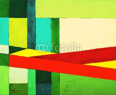 clivewa, an abstract painting (abstrakt, abstraktion, malerei, tapete, rot, geometrie, gelb, studio, altersgenosse, geschichtet, grafik, design, modern, grau, kreativ, farbenskala, geometrisch, rosa, linear, artwork, modernismo, dekorativ, bürste, retro, linie, eckige, textur, we)