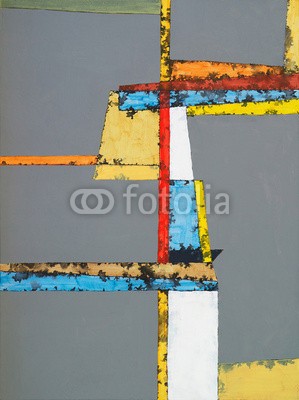 clivewa, an abstract painting (malerei, abstrakt, architektonisch, kunst, hintergrund, brücke, überbrückung, gebäude, beton, bauen, konstruktion, altersgenosse, kreativ, dekoration, dekorativ, rahmen, rahmen, geometrisch, grafik, horizontale, abbildung, modern, säulen, strukture)