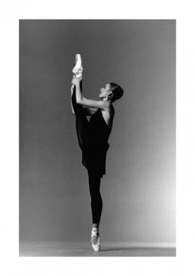 Bill Cooper, Naomi Soloman (Sport,schwarz/weiß,Tänzerin,Ballett,People & Eros,Fotokunst,Flur,Wohnzimmer)