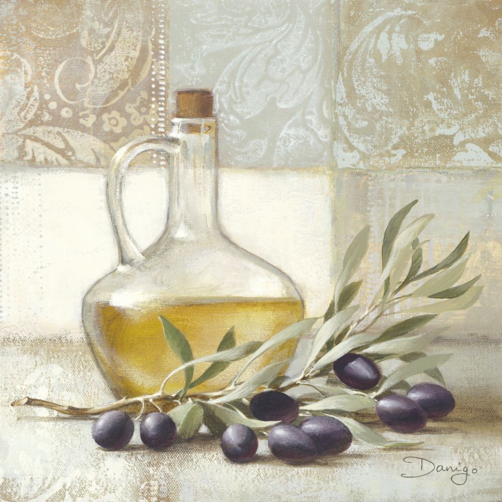 Danigo, Olive I (Küchenmotive, Stillleben, Oliven, Öl,Esszimmer,Cuisine,Kantine,Küche)