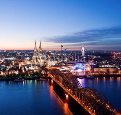 davis, CGN (cologne, nacht, stadt, panorama, leuchten, licht, spiegelung, dom, sonnenuntergÃ¤nge, deutsch, kirche, cologne, flieÃŸen, nachtaufnahme, rhein, orientierungspunkt, himmel, tourismus, brÃ¼cke, cologne, ufe)