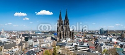 davis, Cologne Panorama (cologne, cologne, stadt, architektur, dom, panoram)