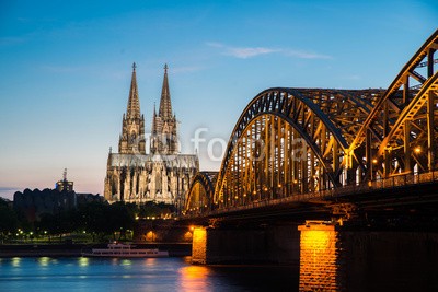 davis, Cologne (cologne, cologne, dom, architektur, abend, rhein, stad)