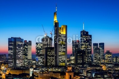 davis, Frankfurt Architecture (frankfurt, panorama, stadt, hessen, nacht, skyline, stadt, architektur, turm, hochhaus, business, euro, bank, bank, gebÃ¤ude, frankfurt, main, deutsc)