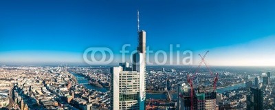 davis, Frankfurt Main Panorama (frankfurt, architektur, panorama, stadt, hessen, stadt, turm, hochhaus, business, euro, bank, bank, gebÃ¤ude, skyline, frankfurt, main, deutsch, nach)