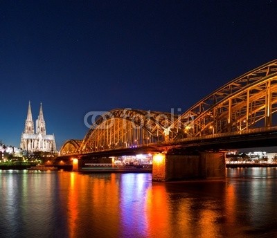 davis, HohenzollernbrÃ¼cke (sonnenuntergÃ¤nge, deutsch, cologne, nacht, stadt, panorama, leuchten, licht, spiegelung, dom, kirche, cologne, flieÃŸen, nachtaufnahme, rhein, orientierungspunkt, himmel, tourismus, brÃ¼cke, cologne, ufe)