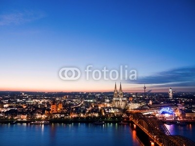 davis, KÃ¶ln Panorama (cologne, stadt, panorama, leuchten, licht, spiegelung, dom, nacht, sonnenuntergÃ¤nge, deutsch, kirche, cologne, flieÃŸen, nachtaufnahme, rhein, orientierungspunkt, himmel, tourismus, brÃ¼cke, cologne, ufe)