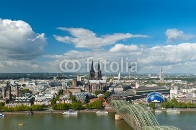 davis, KÃ¶ln (cologne, cologne, stadt, rhein, panorama, dom, deutsch, kirche, cologne, flieÃŸen, sommer, orientierungspunkt, himmel, tourismus, brÃ¼ck)