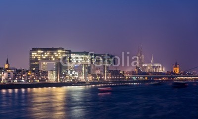 davis, Rheinauhafen und KÃ¶lner Dom (cologne, cologne, rhein, dom, flieÃŸen, hafen, architektu)