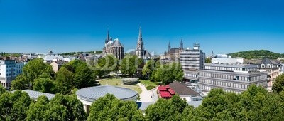 davis, Aachen Panorama (aachen, panorama, stadt, architektur, dom, stadtzentru)