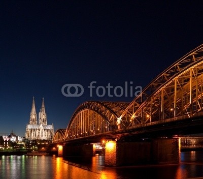 davis, Hohenzollern (cologne, leuchten, licht, spiegelung, dom, kirche, cologne, sonnenuntergÃ¤nge, deutsch, nacht, stadt, panorama, flieÃŸen, nachtaufnahme, rhein, orientierungspunkt, himmel, tourismus, brÃ¼cke, cologne, ufe)