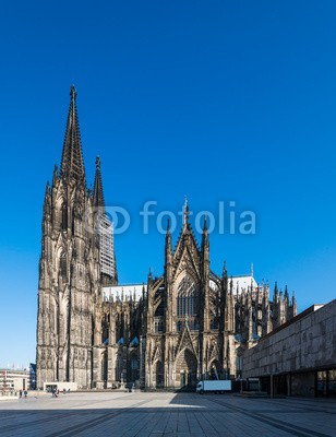 davis, Kölner Dom (Fotografie, Photografie, Metropole, Deutschland, Stadt, Köln, Architektur, Dom, Kölner Dom, Gotik, bunt)