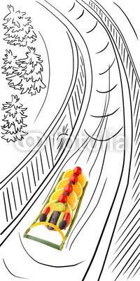 Dmitry Fisher, Bobsled at Winter Olympics. (bobsport, bob, schlitte, essen, konzept, isoliert, aktion, aktiv, aerodynamisch, pflege, wettbewerb, diät, feeds, essen, event, schnell, fitness, obst, obst, gesundheit, gesundheitswesen, gesund, lebensstil, mann, ernährung, olympiade, olympic, drauße)