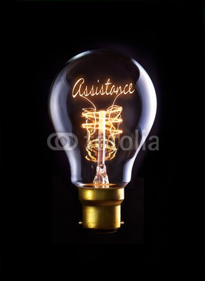 duncanandison, Assistance Concept (mithilfe, business, konzept, klient, besucht, reklame, du, anbieten, berater, einsatz, literatur, licht, glühbirne, hell, ideen, kreativ, gedanken, elektrisches licht, versicherung, dienstleistungen, widmung, support, anleitung, anwesenheit, ecommerc)