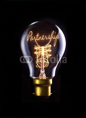 duncanandison, Partnership Concept (partnerschaft, partners, business, konzept, hell, ideen, gedanken, literatur, licht, glühbirne, synergie, trust, support, zusammen, zuversicht, ehrlichkeit, kooperation, relationen, allianz, zusammenarbeit, connection, strategie, verträge, hilfe, mithilf)