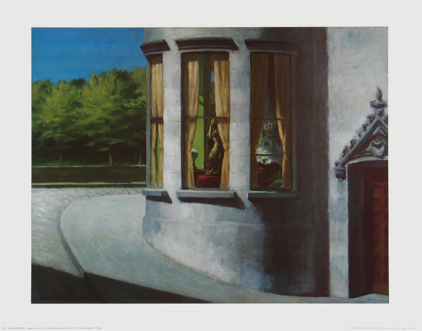Studium Der Malerei Von Edward Hopper Fruh Am Sonntagmorgen Etsy