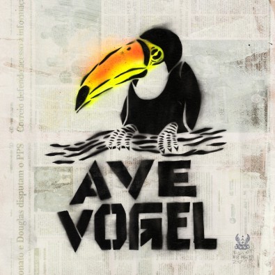 Eliot, Ave (Street Art, Graffity, Vogel, Tukan, Pfefferfresser, Urban Art, portugisisch-deutsch, Treppenhaus, Wohnzimmer, Jugendzimmer, modern, Wunschgröße, Grafik, bunt)