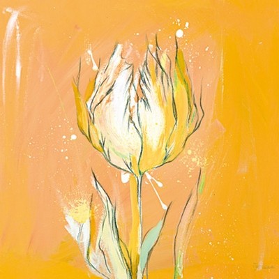 Elena Filatov, Tulpa 2 (Blumen, Blüten, Botanik, Tulpe, Treppenhaus, Wohnzimmer, Schlafzimmer, Wunschgröße, gelb)