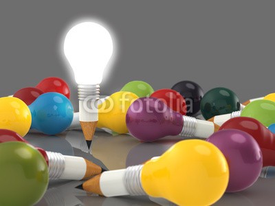 everythingpossible, drawing idea pencil and light bulb concept creative and leadersh (3d, pen, kunst, lampe, glÃ¼hbirne, linie, ideen, best, icon, blau, stutzen, remis, leuchten, weiÃŸ, bliss, licht, schwarz, retro, colour, sahne, abbild, anfÃ¼hrer, hell, symbol, einfach, energie, angriff, entwerfen, bleistift, geniesen, zeichnung, fantas)