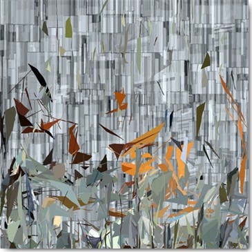 Acrylbild Bild Abstrakte Kunst Handgemalt Modern Licht Vogel Vogel