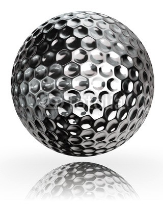 fontriel, golf ball silver metal (3d, betätigung, hintergrund, ball, business, kreis, club, wettbewerb, richtungen, tassen, entwerfen, details, ausstattung, spaß, spiel, golf, golf ball, golf, grau, hit, hobby, icon, abbildung, abbild, eisen, leisure, metall, objekt, spiel, freizeit)