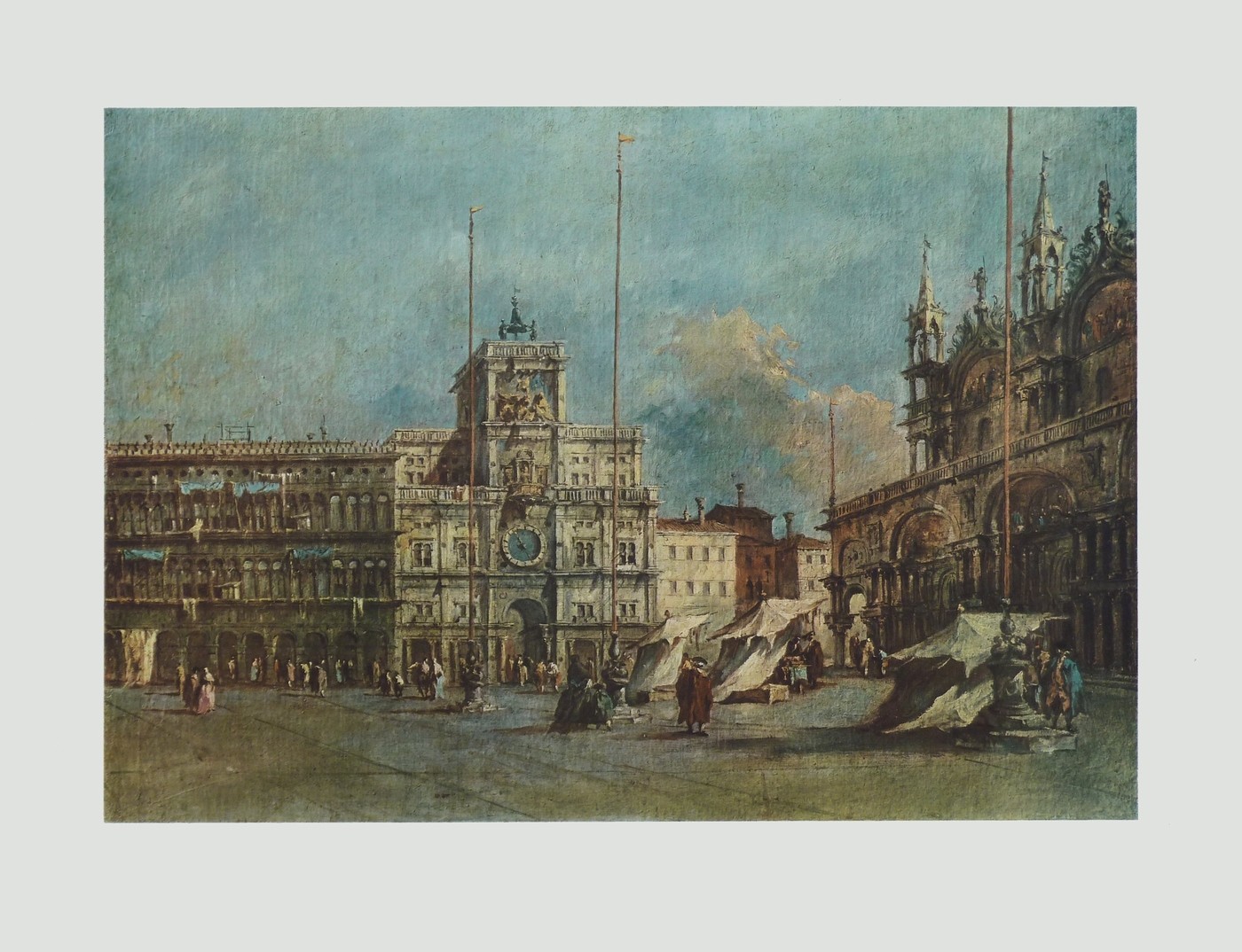 Francesco Guardi, Markusplatz, Venedig