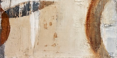 Gabriele Middelmann, Nubia 1 (Abstrakt, Malerei, geometrisches Muster, pastos,  Wunschgröße, Büro, Wohnzimmer, Treppenhaus, zeitgenössisch, bunt)