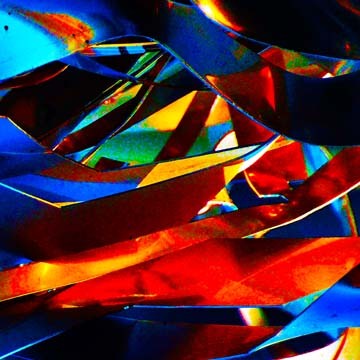Gerd Weismann, Sunrise (Abstrakt, verworren, wild, plastisch, Dynamik, Energie, Fotokunst, Büro, Wohnzimmer, Treppenhaus, Wunschgröße, leuchtend, bunt)