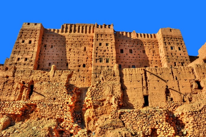 Hady Khandani, HDR - KASBAH TAMNOUGALT - MOROCCO 2 (HADYPHOTO, Fotografie, Sehenswürdigkeiten, Kasbah, Burg, Festung, Architektur, Gebäude,  Marokko, Wohnzimmer, Treppenhaus, Wunschgröße, bunt)
