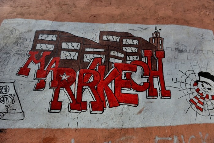 Hady Khandani, MARRAKECH GRAFFITI - MOROCCO (HADYPHOTO, Fotografie, Graffiti, Marrakesch, Wand, Marokko, Wohnzimmer, Treppenhaus, Wunschgröße, bunt)