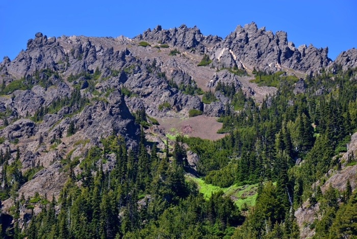 Hady Khandani, OLYMPIC MOUNTAINS - WASHINGTON - USA 2 (Landschaft, Berg, Wald, Felsen, Amerika,  Wunschgröße, Fotografie, Treppenhaus, Wohnzimmer,  bunt)